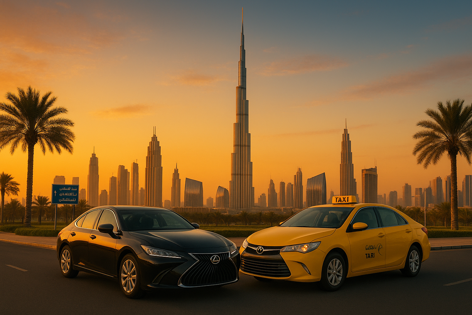 Is It Cheaper to Rent a Car or Use Taxis in the UAE for U.S Tourists?