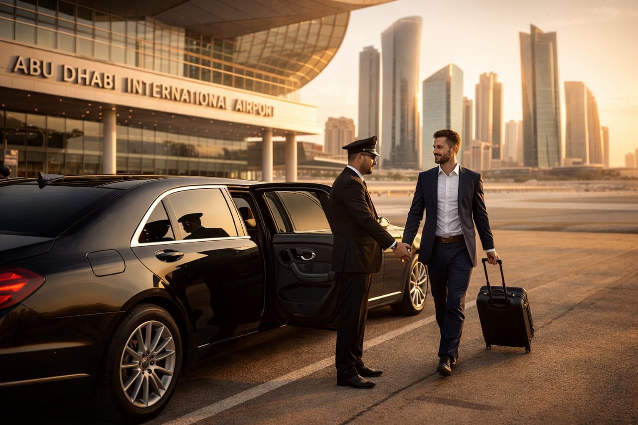 Chauffeur-Driven Limo Services for Abu Dhabi Airport