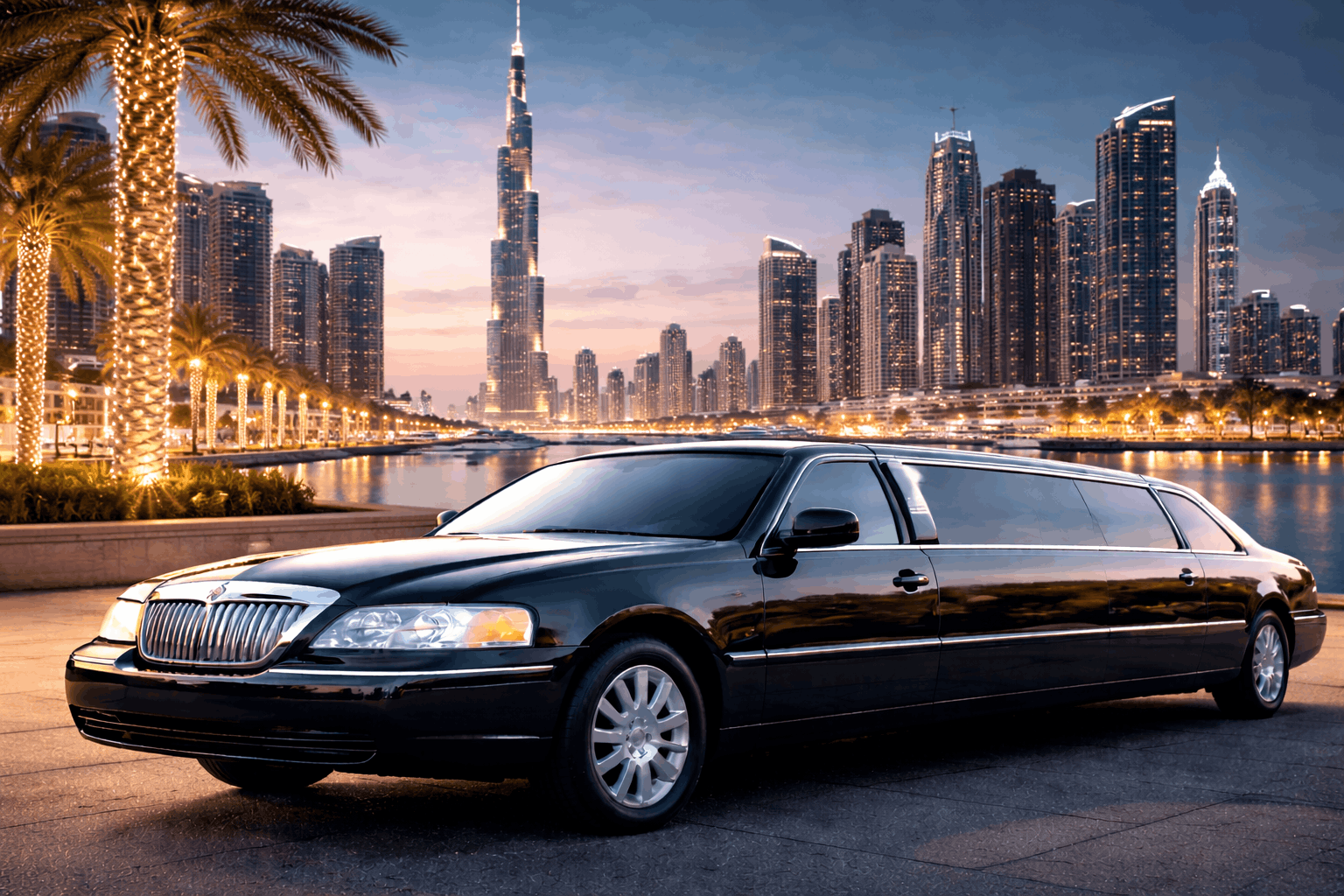 Limousine service dubai