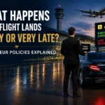 What Happens If My Flight Lands Early or Very Late? Chauffeur Policies Explained