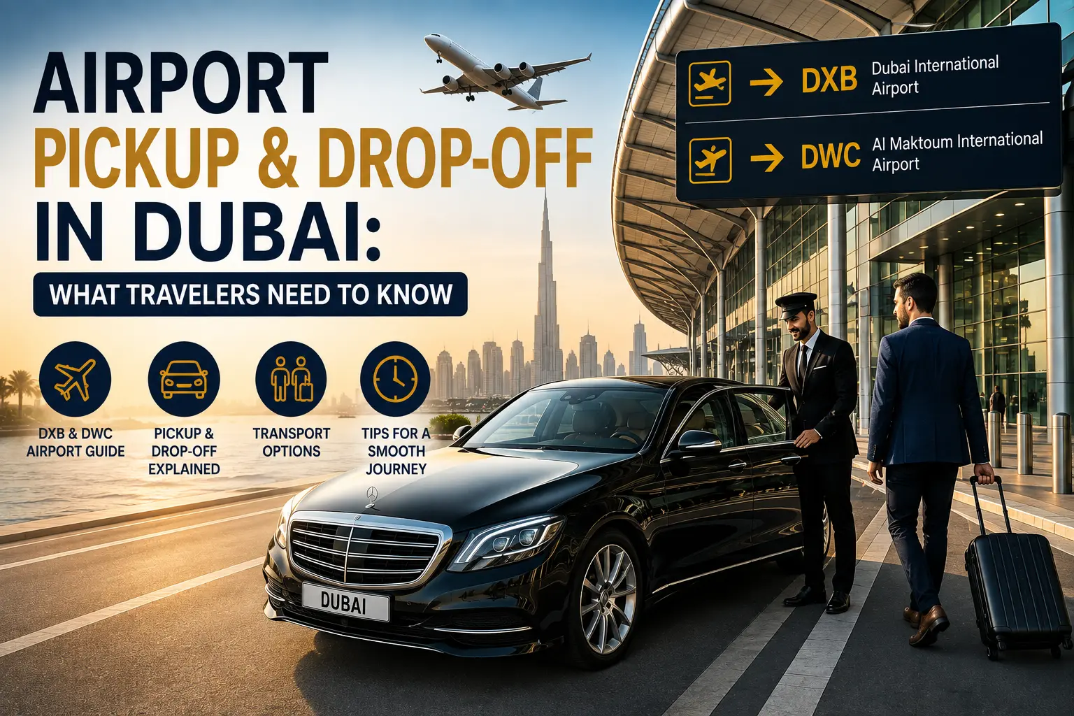 Airport Pickup & Drop-Off in Dubai: What Travelers Need to Know