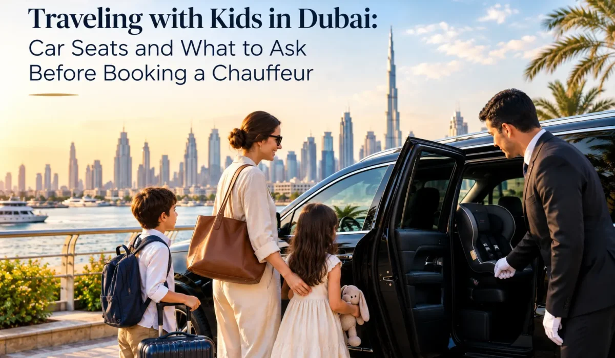 Traveling with Kids in Dubai: Car Seats and What to Ask Before Booking a Chauffeur